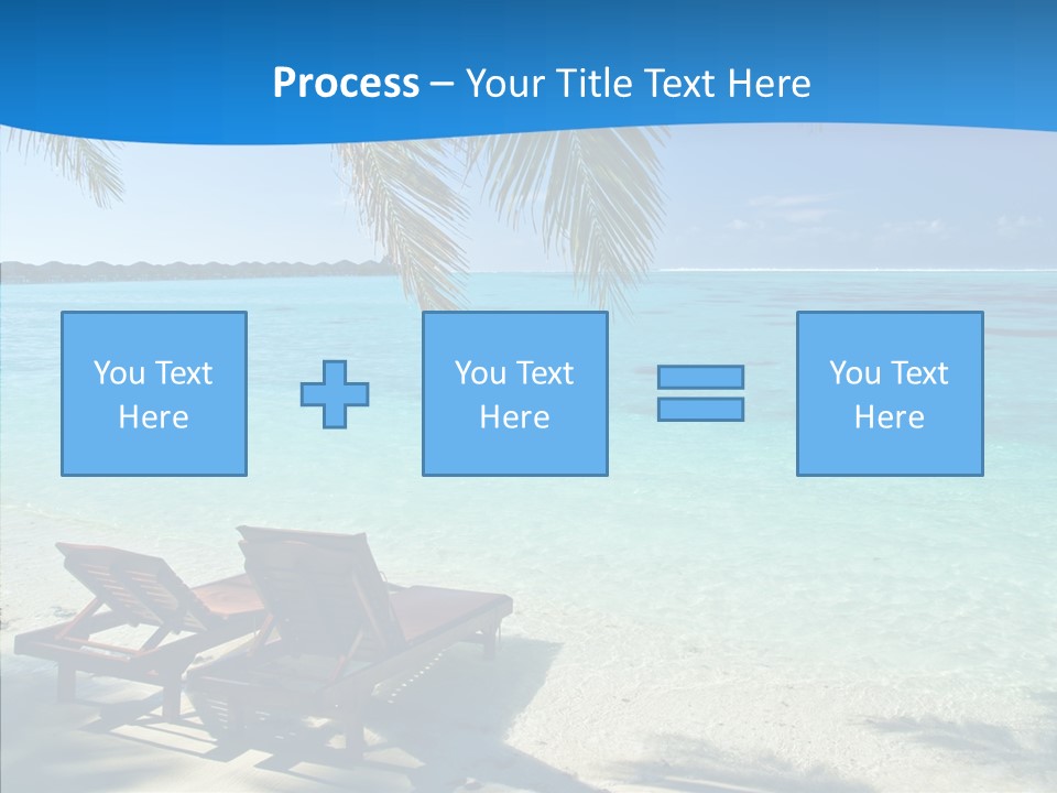 Landscape Water Wave PowerPoint Template