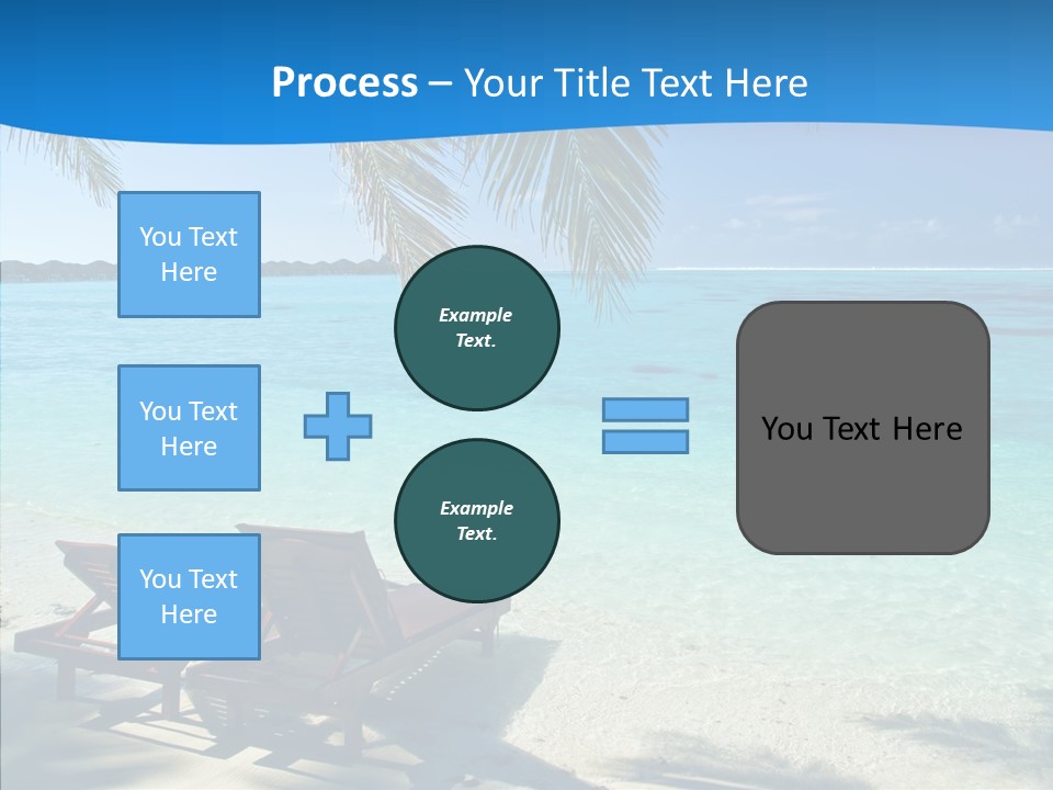 Landscape Water Wave PowerPoint Template