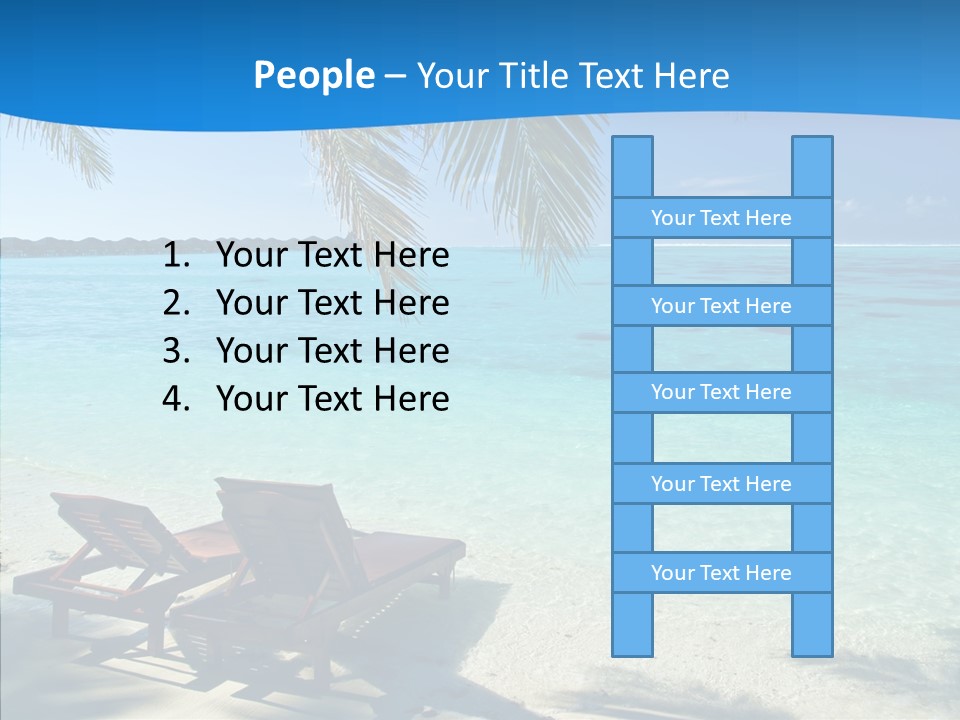 Landscape Water Wave PowerPoint Template