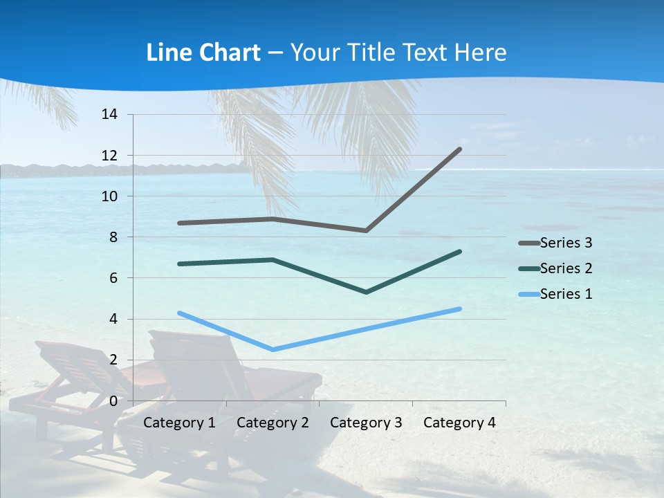 Landscape Water Wave PowerPoint Template