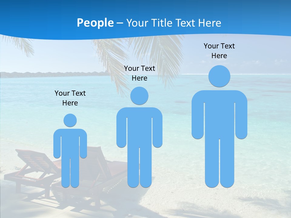 Landscape Water Wave PowerPoint Template