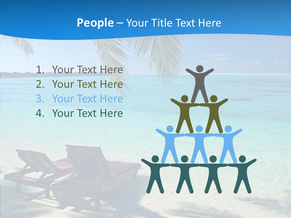 Landscape Water Wave PowerPoint Template