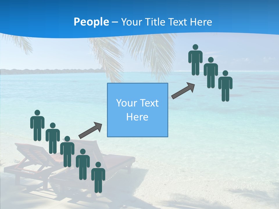 Landscape Water Wave PowerPoint Template