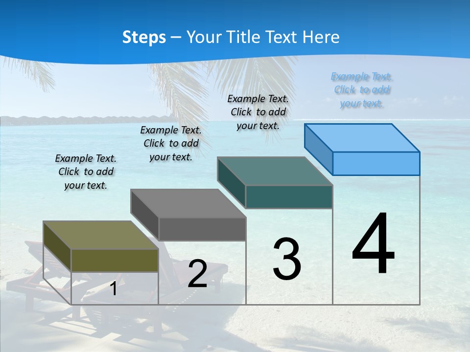 Landscape Water Wave PowerPoint Template