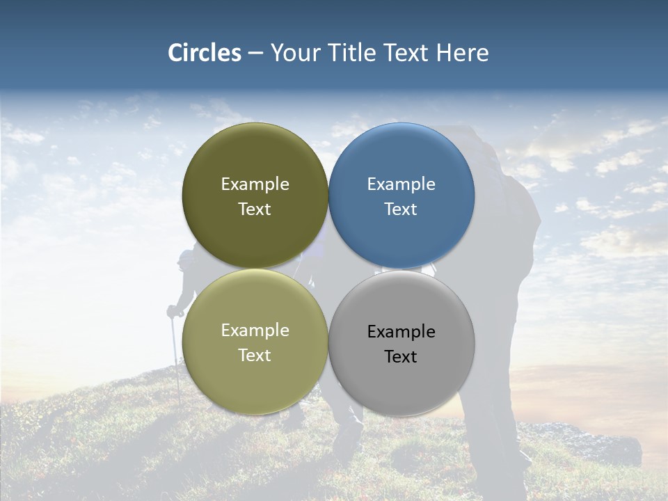 Sunrise View Outdoor PowerPoint Template