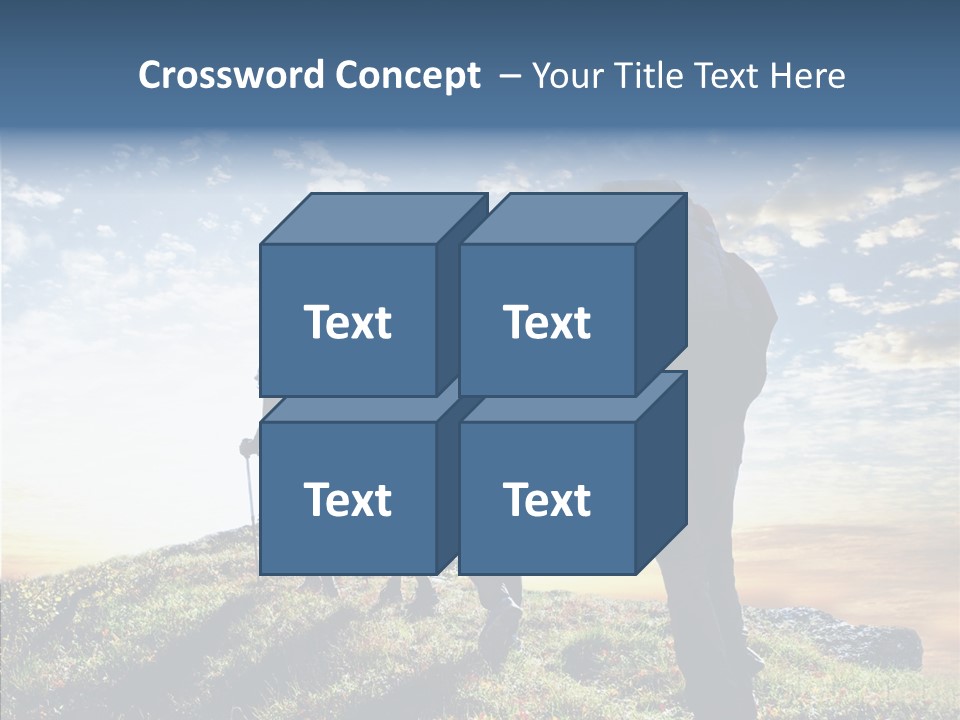 Sunrise View Outdoor PowerPoint Template