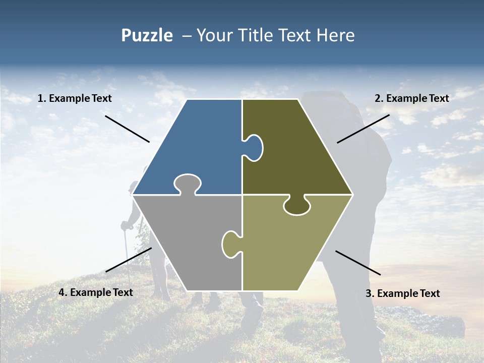 Sunrise View Outdoor PowerPoint Template