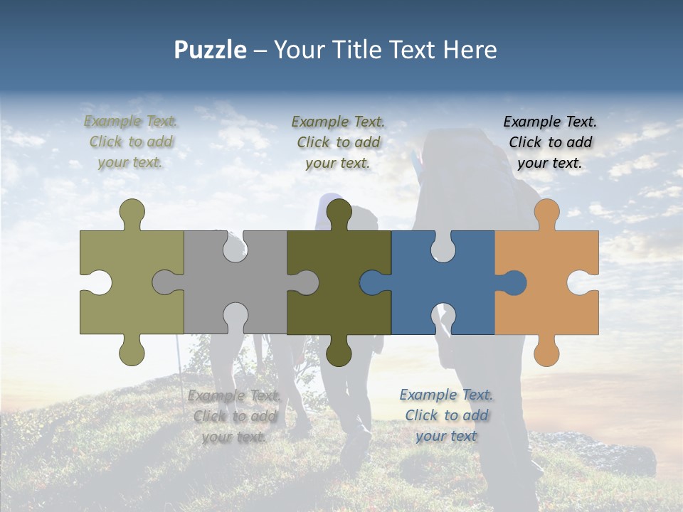 Sunrise View Outdoor PowerPoint Template