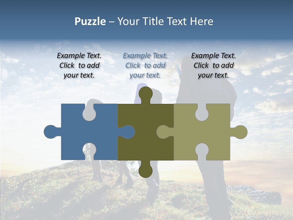 Sunrise View Outdoor PowerPoint Template