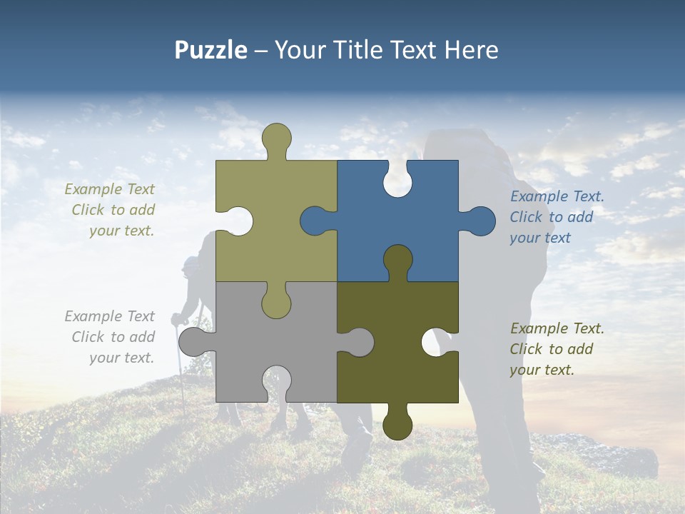 Sunrise View Outdoor PowerPoint Template