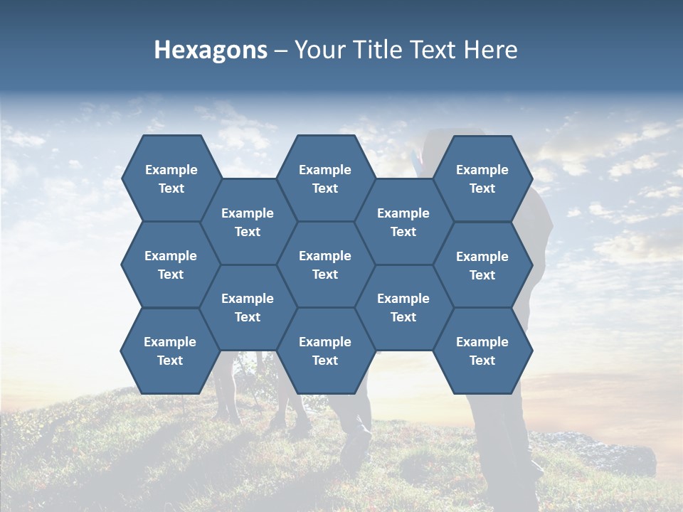 Sunrise View Outdoor PowerPoint Template