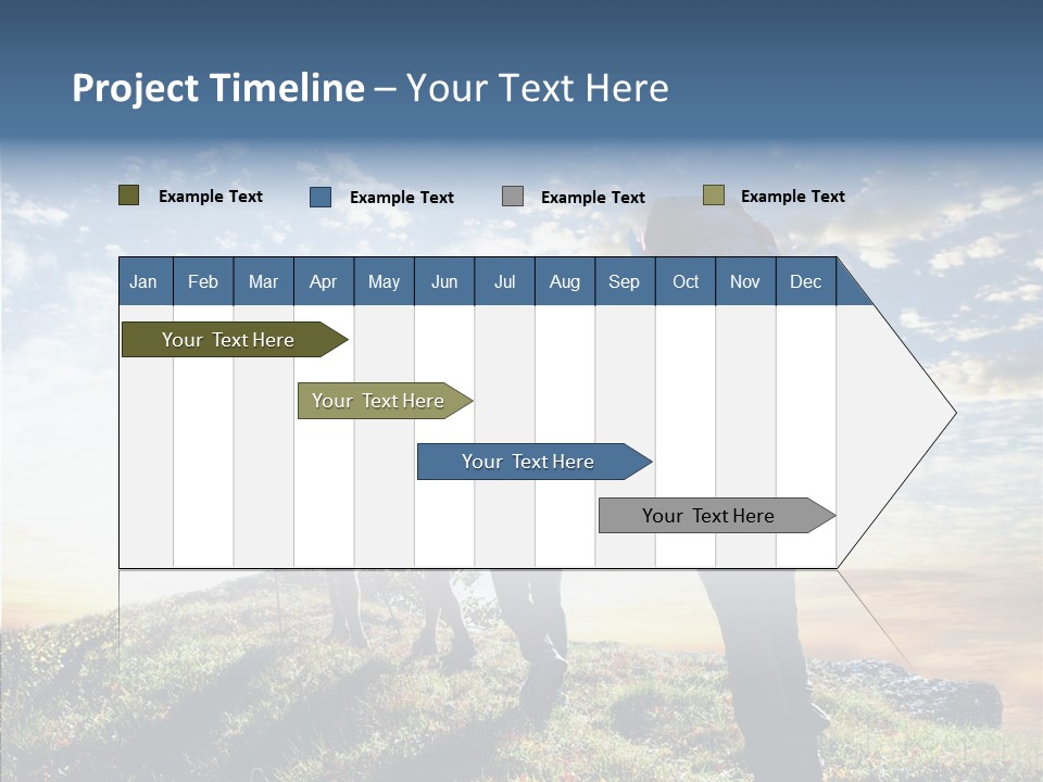 Sunrise View Outdoor PowerPoint Template
