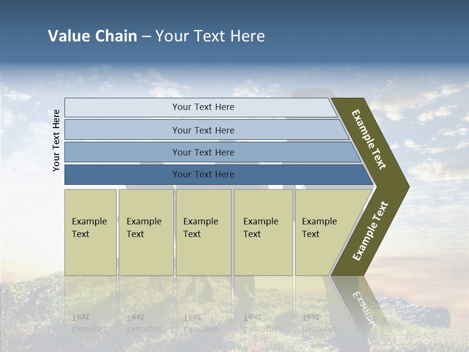 Sunrise View Outdoor PowerPoint Template