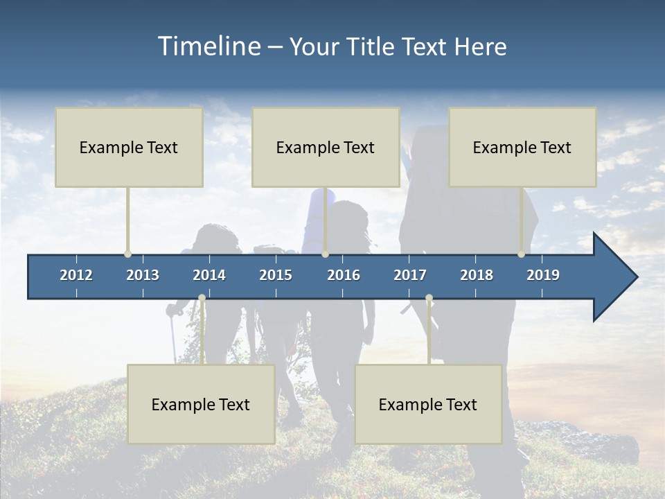 Sunrise View Outdoor PowerPoint Template