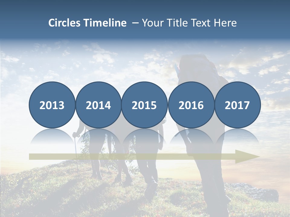 Sunrise View Outdoor PowerPoint Template