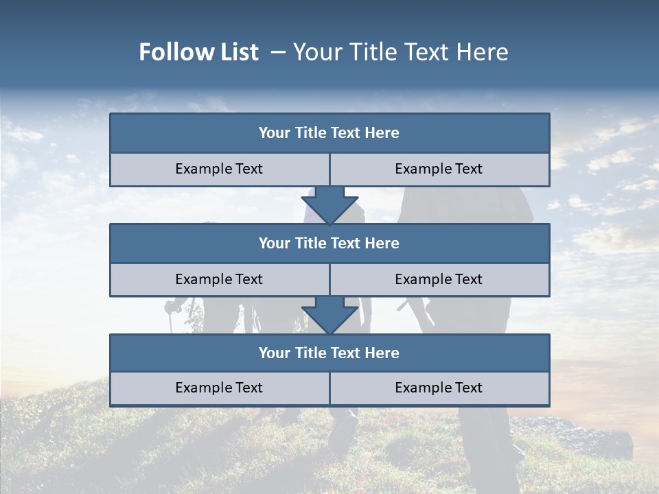 Sunrise View Outdoor PowerPoint Template