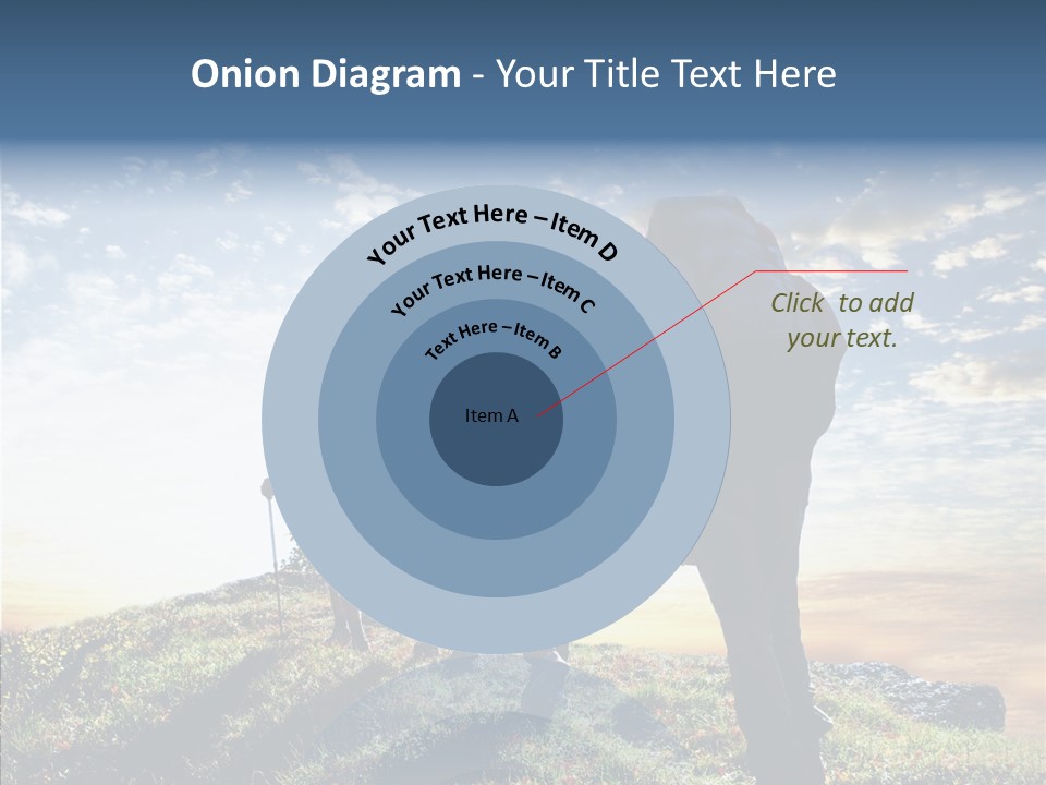 Sunrise View Outdoor PowerPoint Template