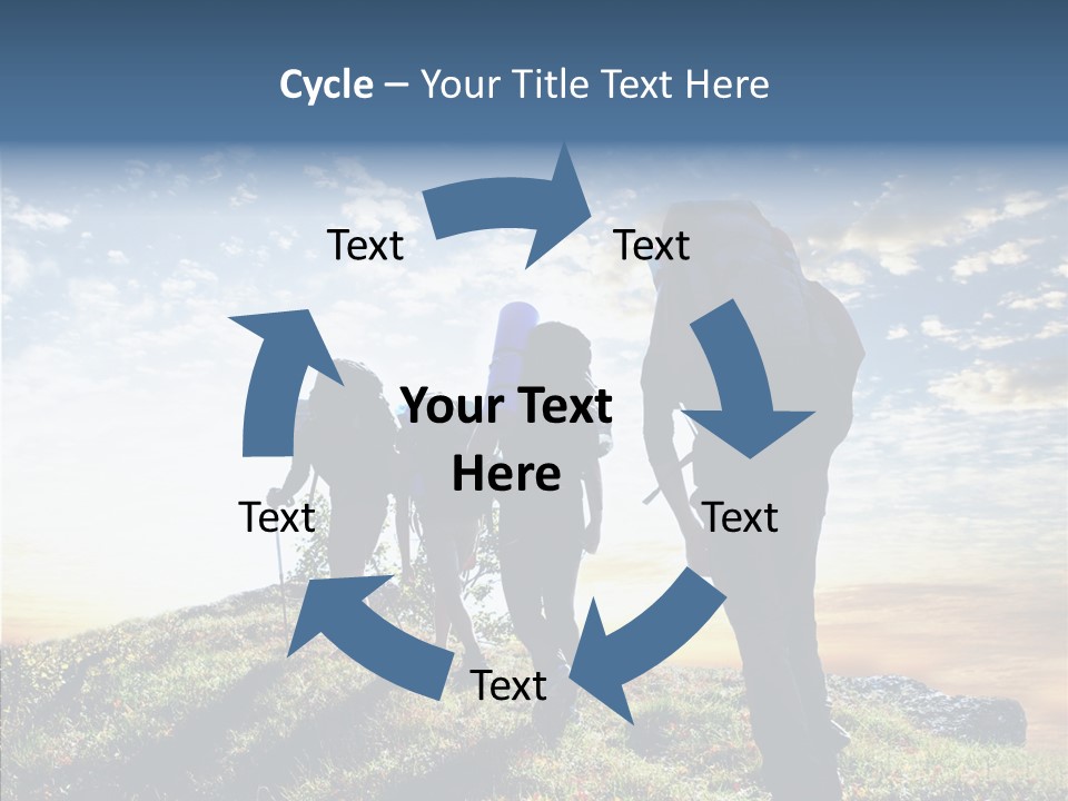 Sunrise View Outdoor PowerPoint Template