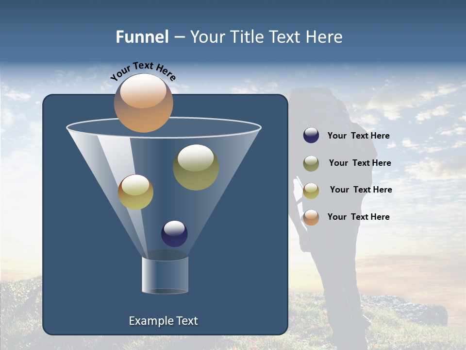 Sunrise View Outdoor PowerPoint Template