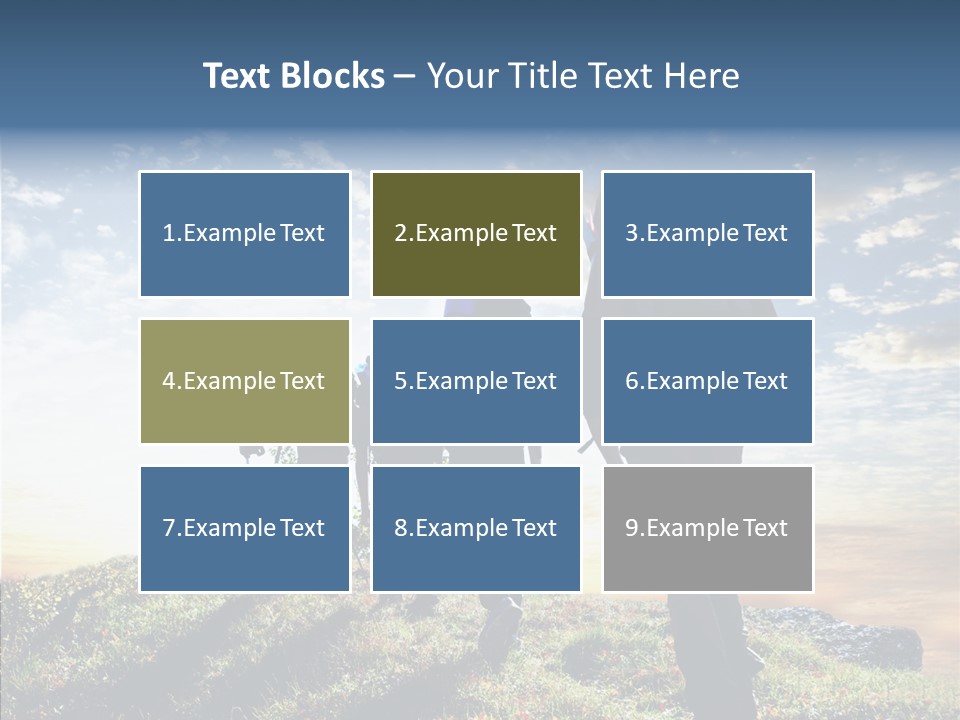 Sunrise View Outdoor PowerPoint Template