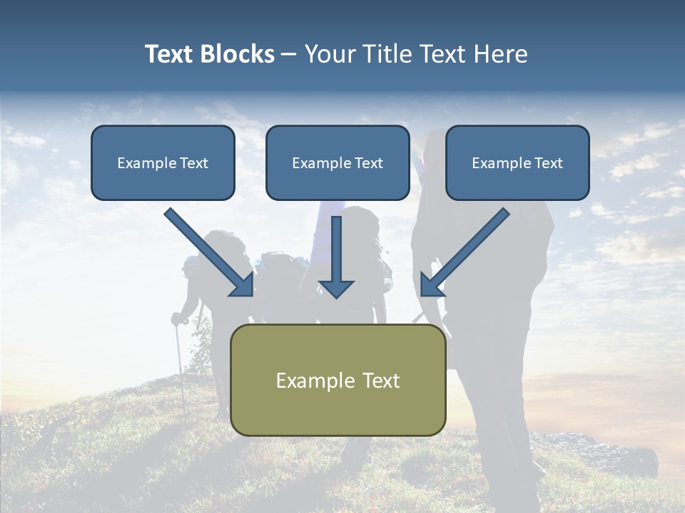Sunrise View Outdoor PowerPoint Template