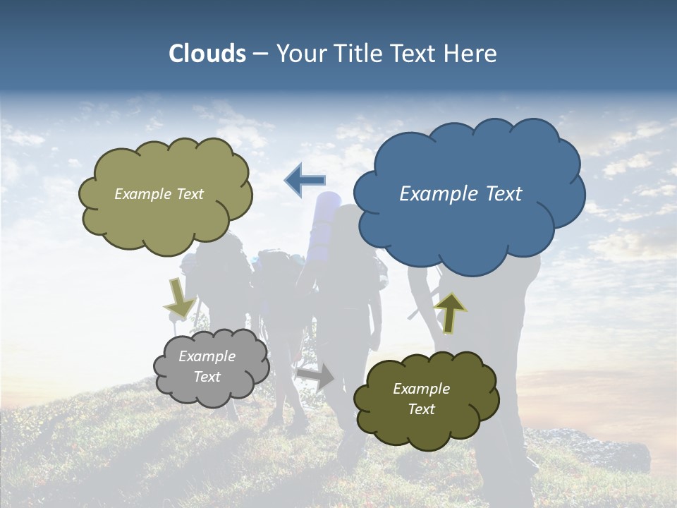 Sunrise View Outdoor PowerPoint Template