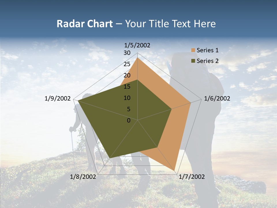 Sunrise View Outdoor PowerPoint Template