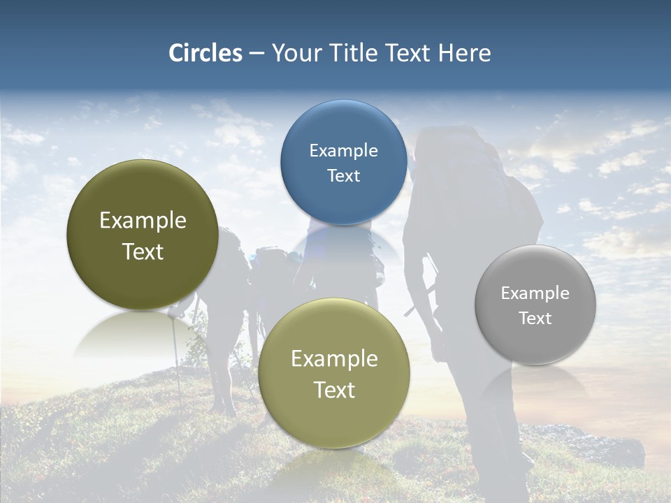 Sunrise View Outdoor PowerPoint Template