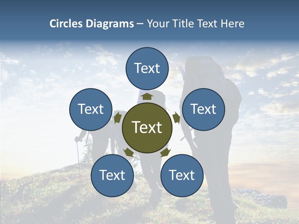 Sunrise View Outdoor PowerPoint Template