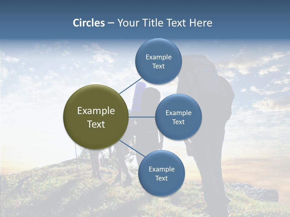 Sunrise View Outdoor PowerPoint Template