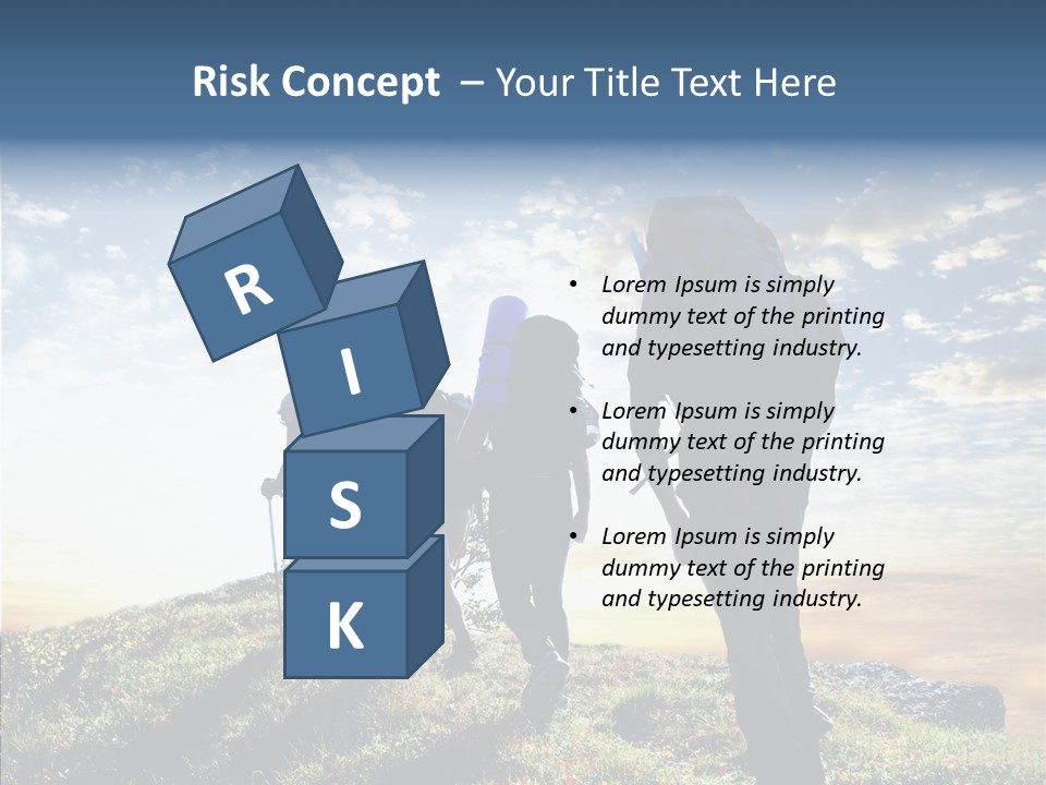 Sunrise View Outdoor PowerPoint Template