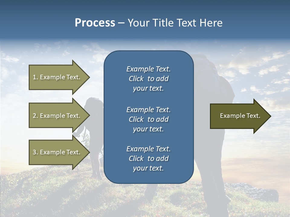 Sunrise View Outdoor PowerPoint Template