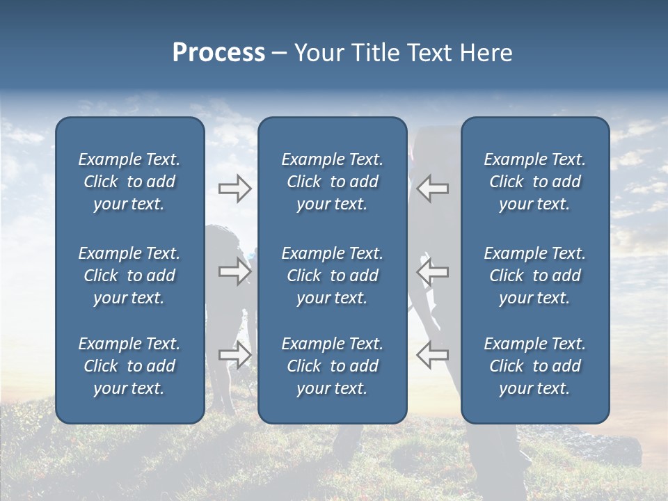 Sunrise View Outdoor PowerPoint Template