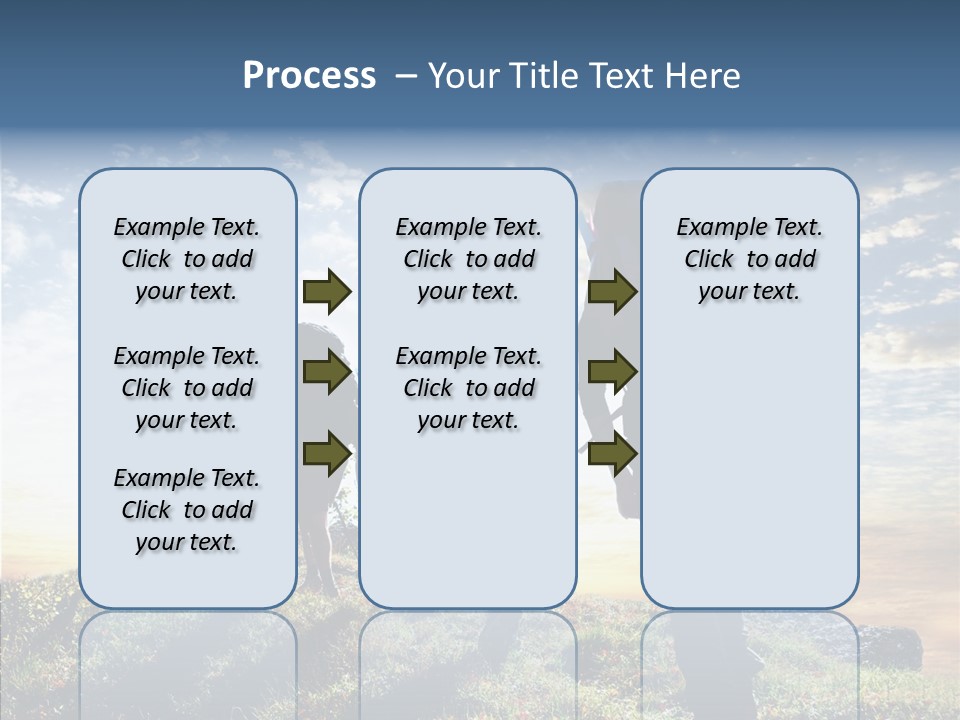 Sunrise View Outdoor PowerPoint Template