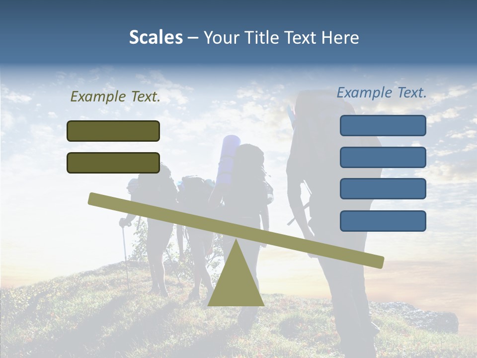 Sunrise View Outdoor PowerPoint Template