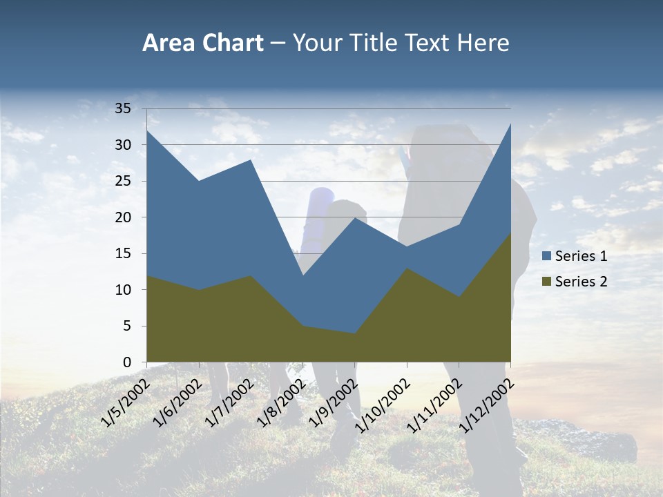 Sunrise View Outdoor PowerPoint Template