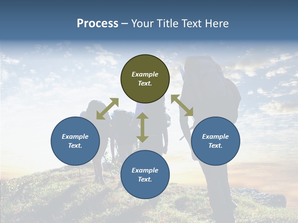 Sunrise View Outdoor PowerPoint Template