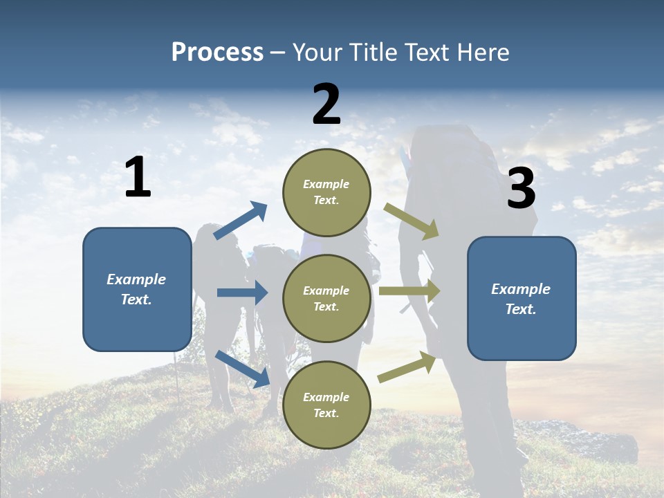 Sunrise View Outdoor PowerPoint Template