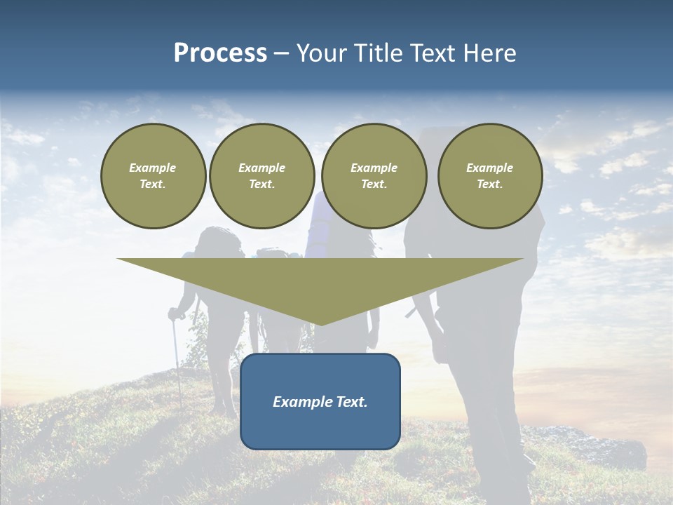 Sunrise View Outdoor PowerPoint Template
