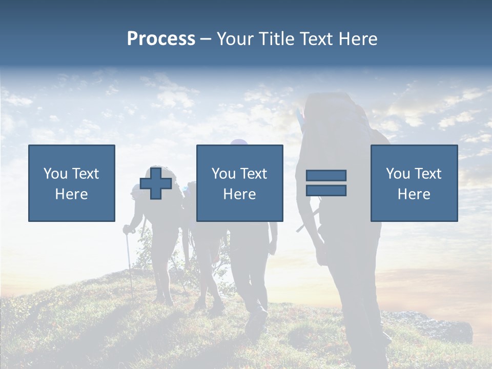Sunrise View Outdoor PowerPoint Template