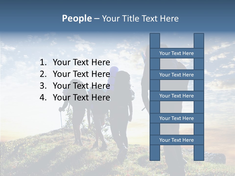 Sunrise View Outdoor PowerPoint Template