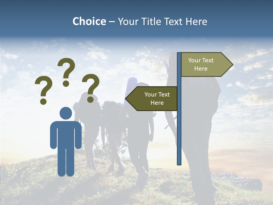 Sunrise View Outdoor PowerPoint Template