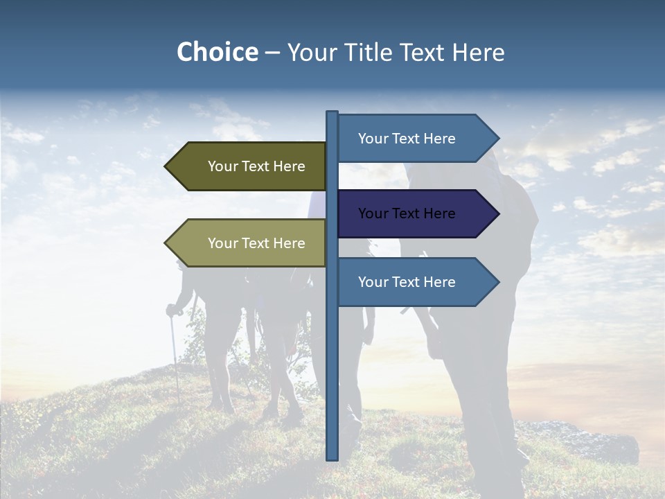 Sunrise View Outdoor PowerPoint Template