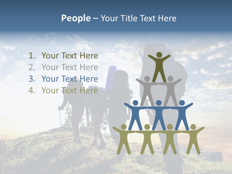 Sunrise View Outdoor PowerPoint Template