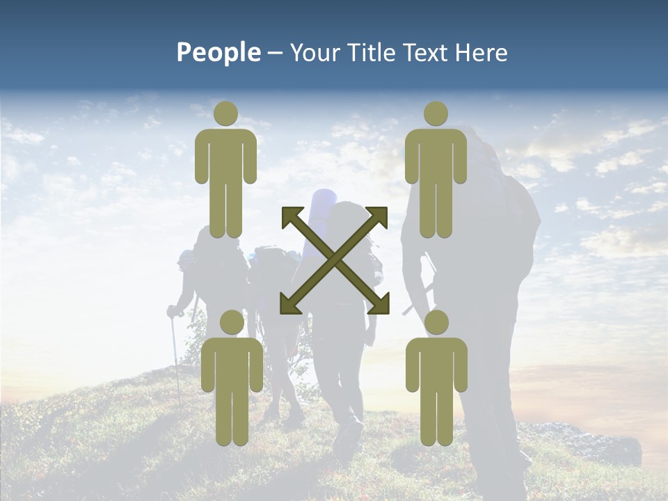 Sunrise View Outdoor PowerPoint Template