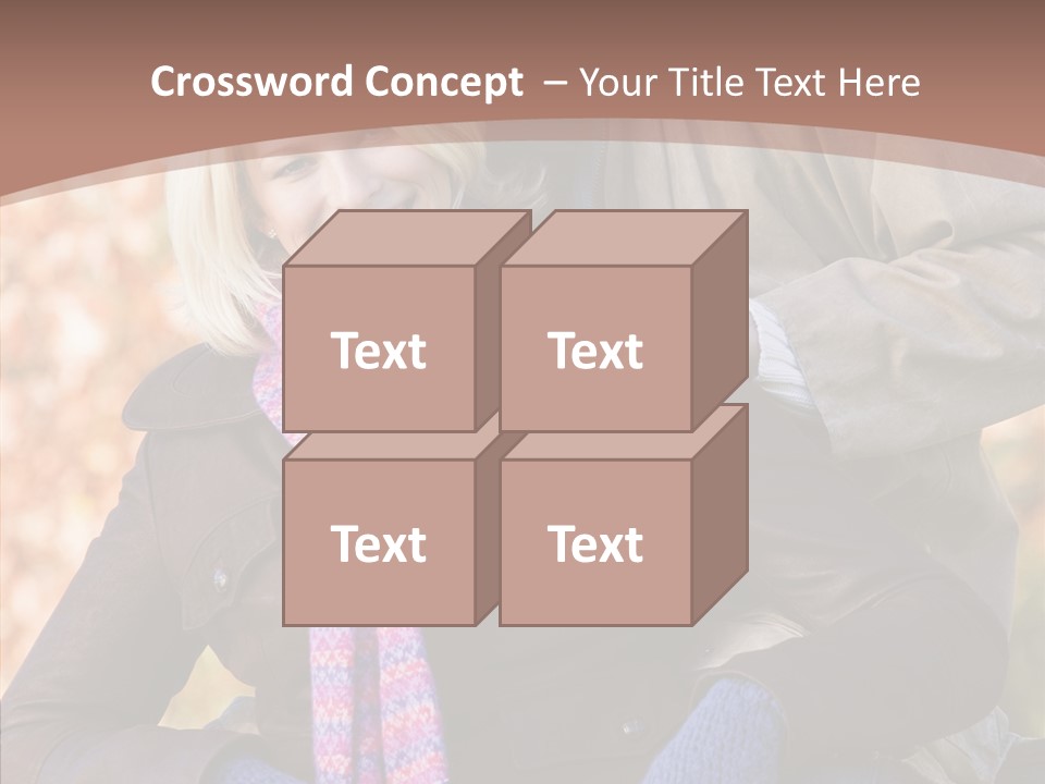 Relationship Walk Together PowerPoint Template