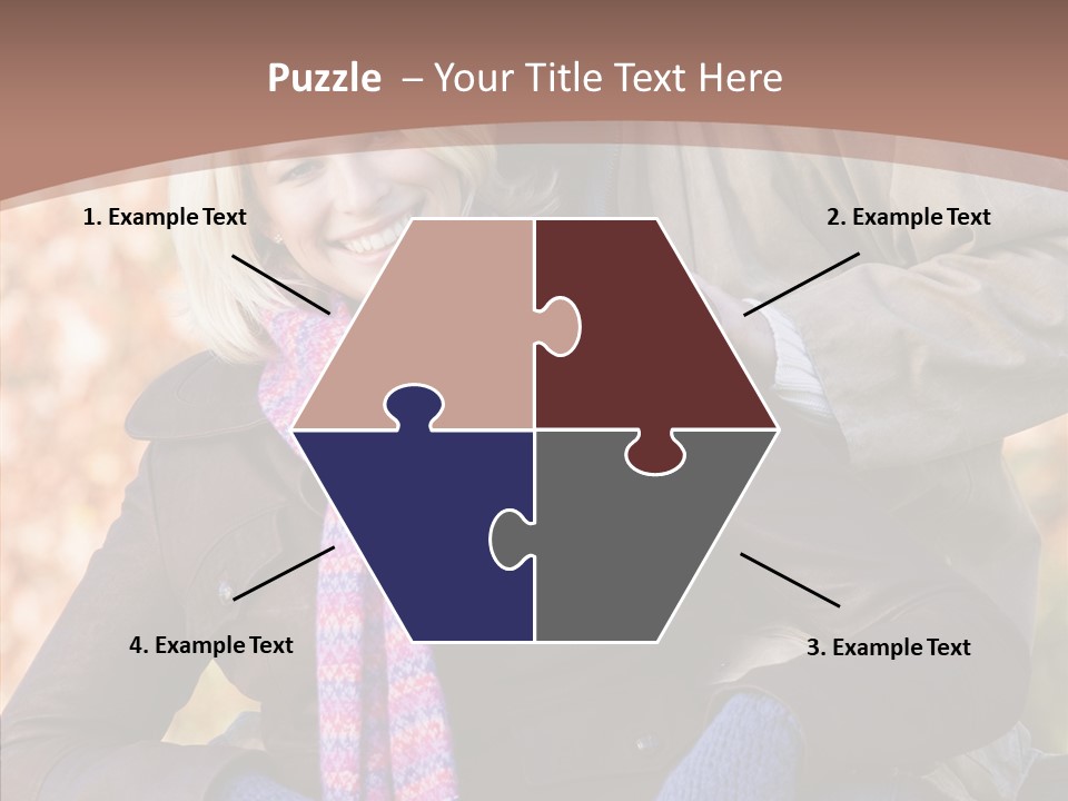 Relationship Walk Together PowerPoint Template