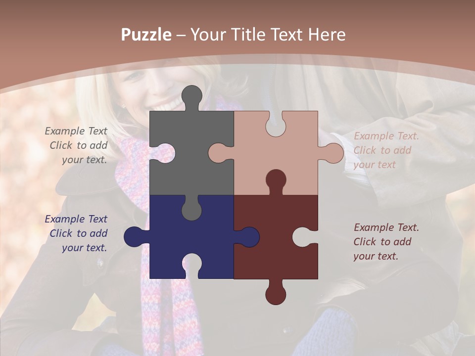 Relationship Walk Together PowerPoint Template