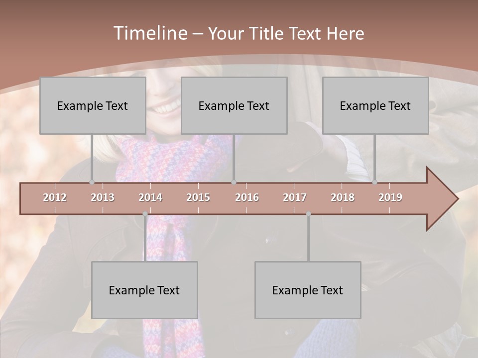 Relationship Walk Together PowerPoint Template