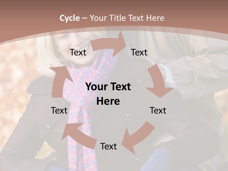 Relationship Walk Together PowerPoint Template